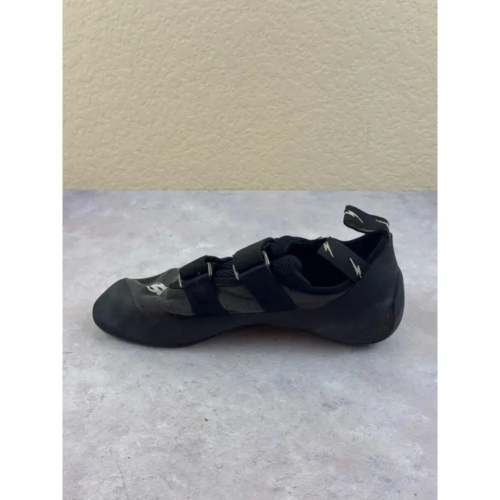 Evolv Defy VTR 3D EcoTrax Climbing Shoe Men EU 46 US 12 Double Strap Black White